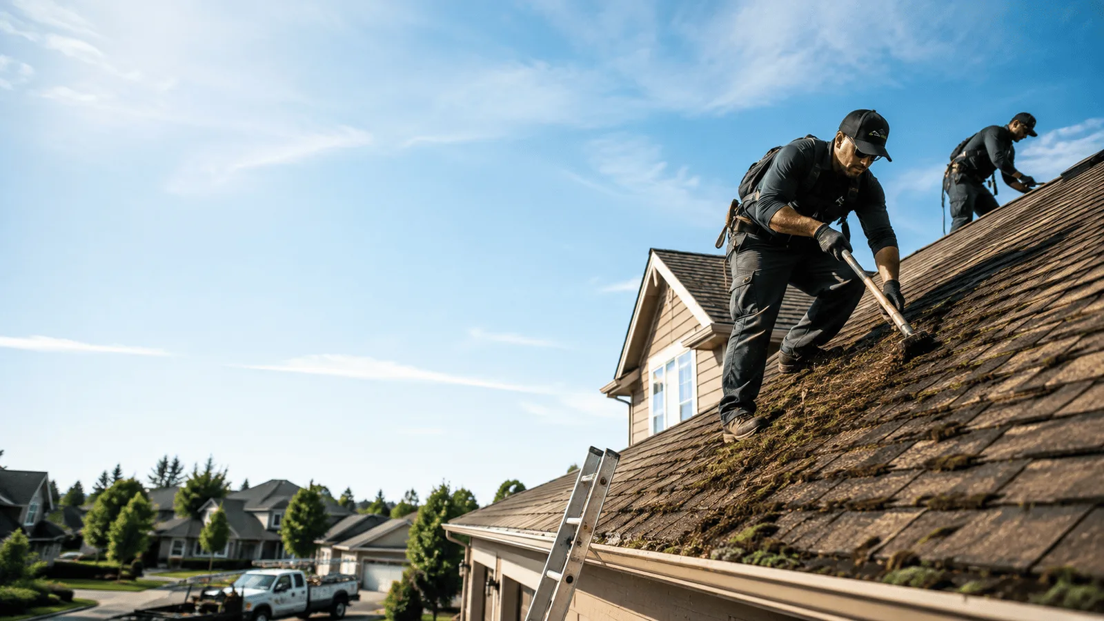 Roof Moss Removal in Monrovia, CA near me